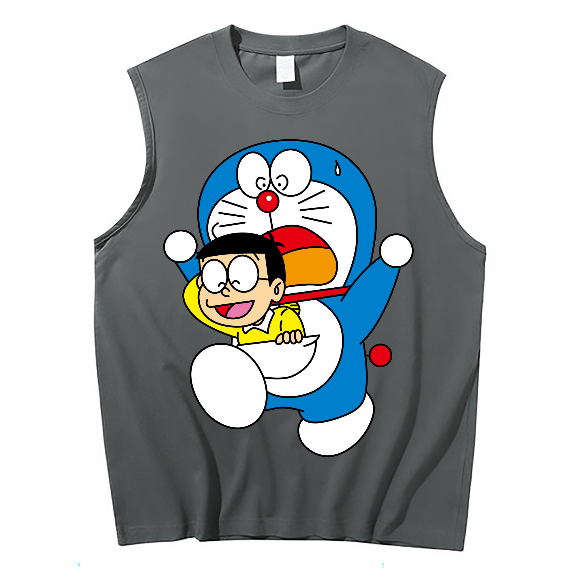 （画像用） ドラえもん Doraemon コットン100％タンクトップ（フロントプリント）